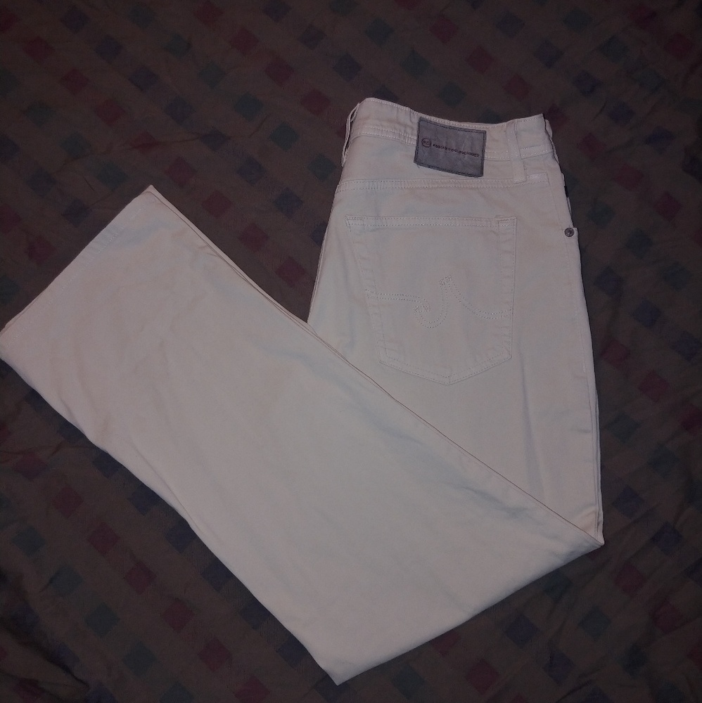Ag jeans adriano goldschmied. Creme sz 38🍒